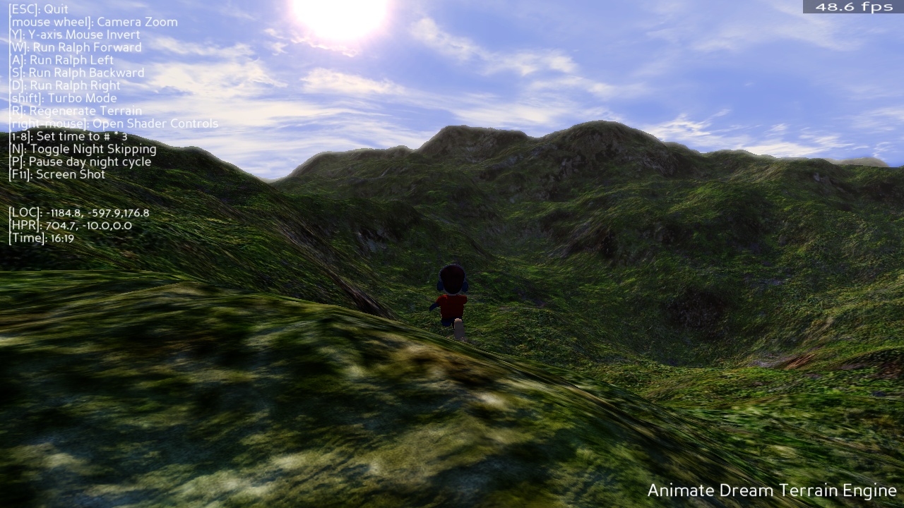distant terrain